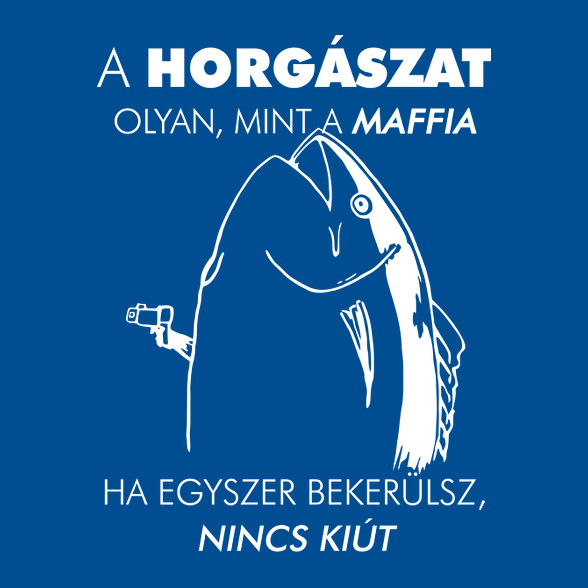 Horgász-maffia-Férfi póló