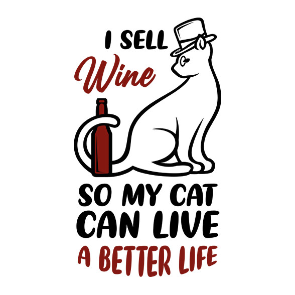 I sell wine - Borász-Férfi póló