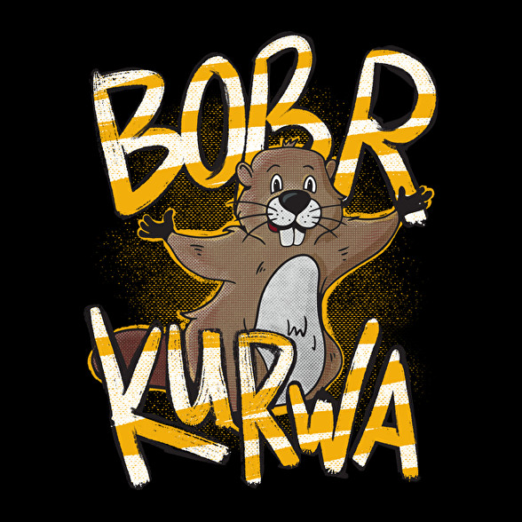 BÓBER KURWA-Férfi póló