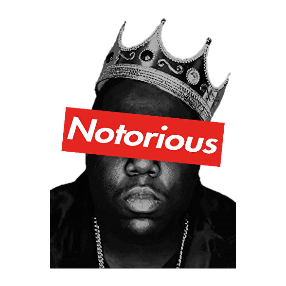 Notorious Big-Férfi V-nyakú póló