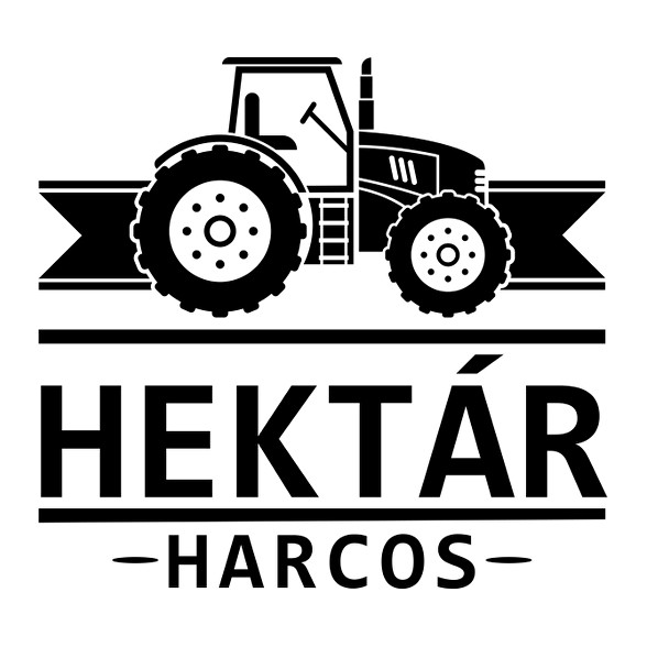 Hektár Harcos-Férfi V-nyakú póló