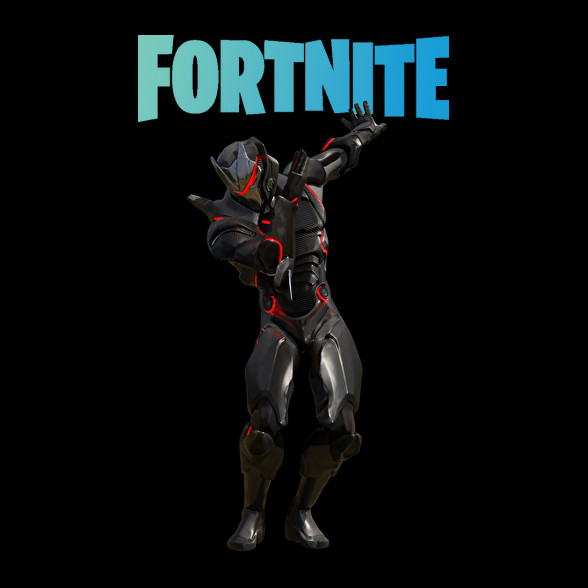 Omega Fortnite-Férfi V-nyakú póló