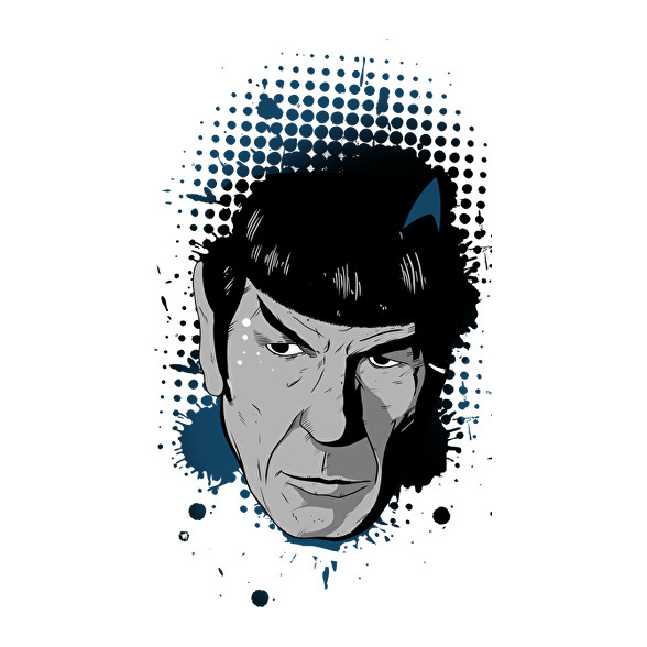 Star Trek - Spock-Férfi V-nyakú póló