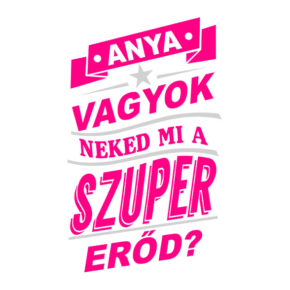 Anya szuperereje -Férfi V-nyakú póló