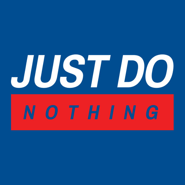 Just do nothing-Férfi V-nyakú póló