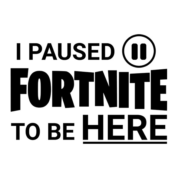 Fortnite-Férfi V-nyakú póló