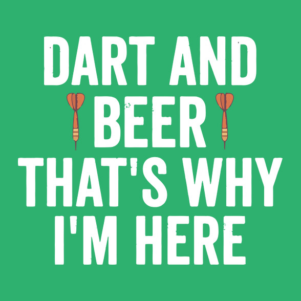 Darts&beer-Férfi V-nyakú póló