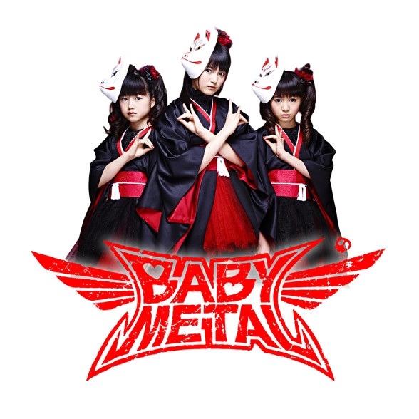 Babymetal J-POP-Férfi V-nyakú póló