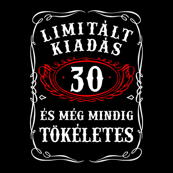 Limitált kiadás - 30 éves-Férfi V-nyakú póló