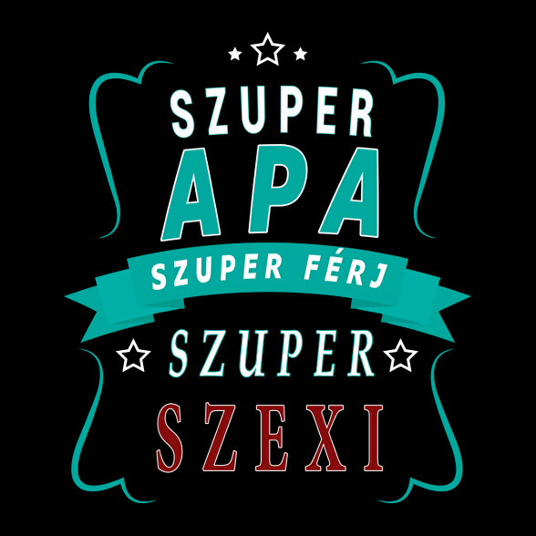 Szuper Apa!-Férfi V-nyakú póló