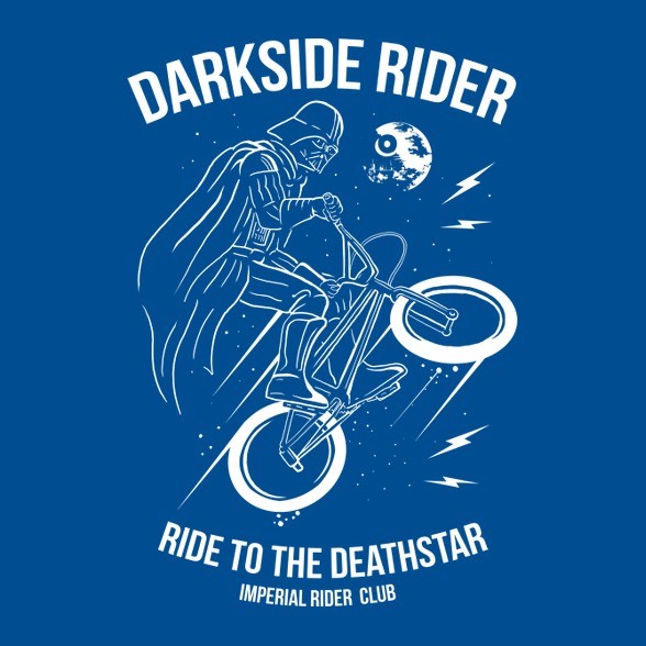 Darkside rider-Férfi V-nyakú póló