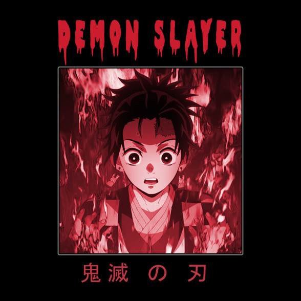 DEMON SLAYER-Férfi V-nyakú póló