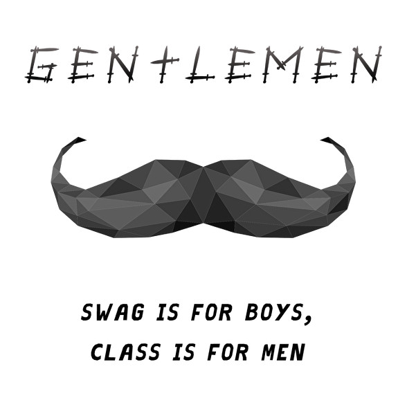 Gentlemen-Férfi V-nyakú póló