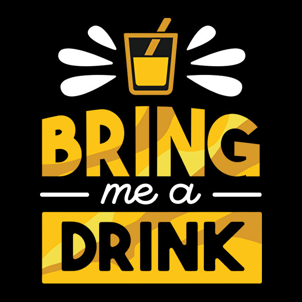 Bring me a drink-Férfi V-nyakú póló