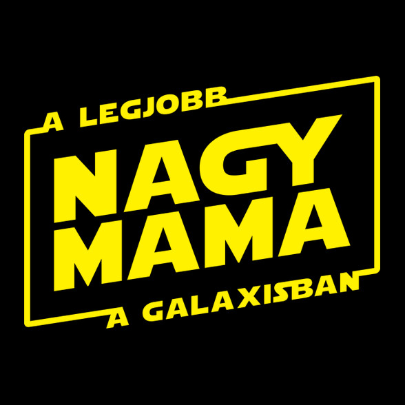 A legjobb nagymama a galaxisban-Férfi V-nyakú póló