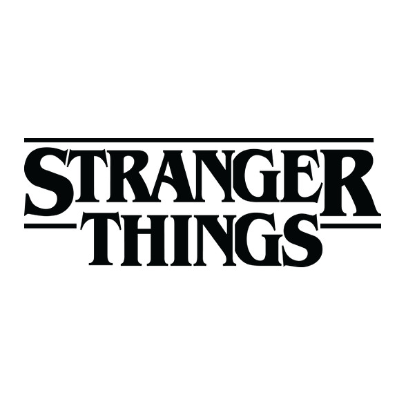 stranger things-Férfi V-nyakú póló