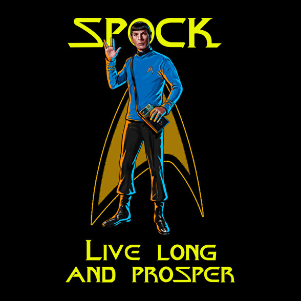 spock-Férfi V-nyakú póló