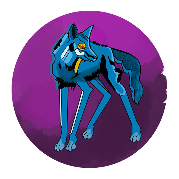 Blue Wolf-Férfi V-nyakú póló