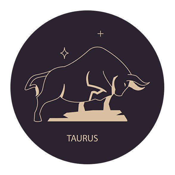 Taurus - Bika-Férfi V-nyakú póló