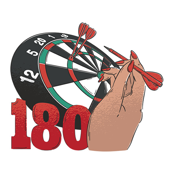 Darts-Férfi V-nyakú póló