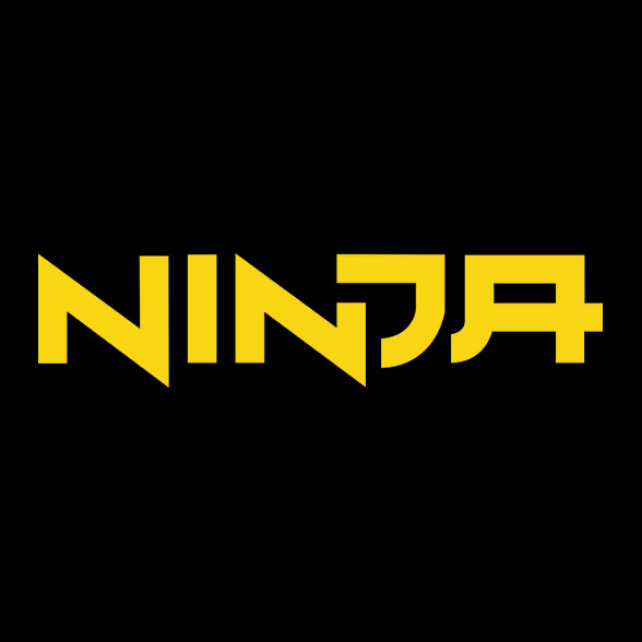 Ninja - Yellow-Férfi V-nyakú póló