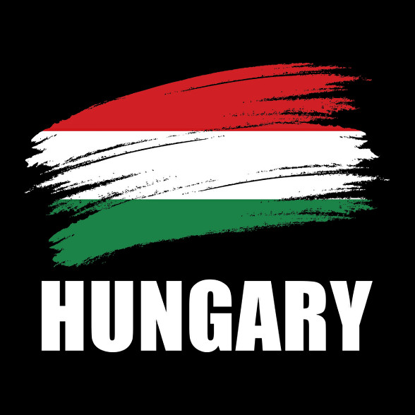 Hungary 1-Férfi V-nyakú póló