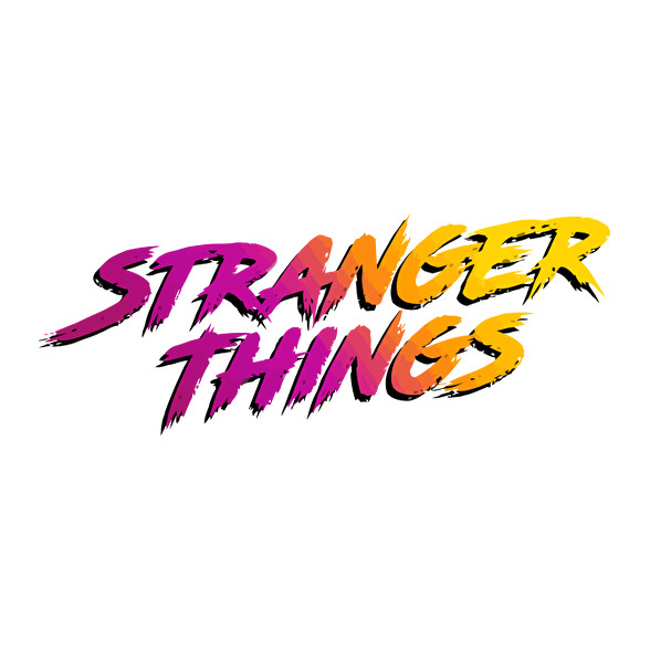 Stranger Things -Férfi V-nyakú póló