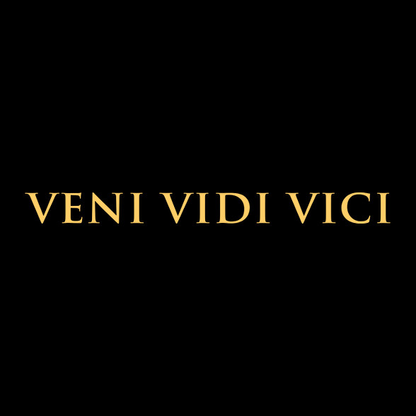 Veni Vidi Vici Gold-Férfi V-nyakú póló