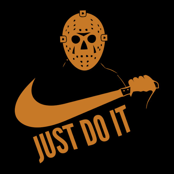 Just do it halloween 1-Férfi V-nyakú póló