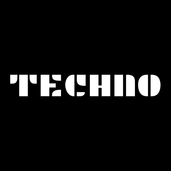 TECHNO-Férfi V-nyakú póló