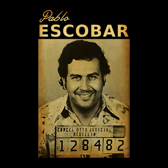 escobar-Férfi V-nyakú póló