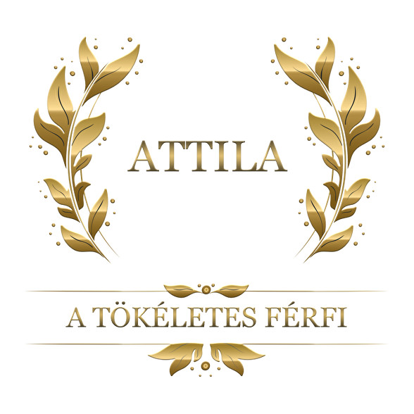 Attila-Férfi V-nyakú póló