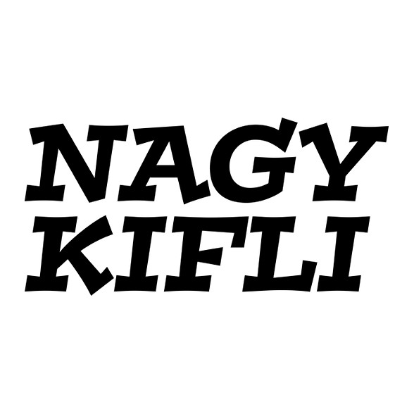 Nagy kifli-Férfi V-nyakú póló