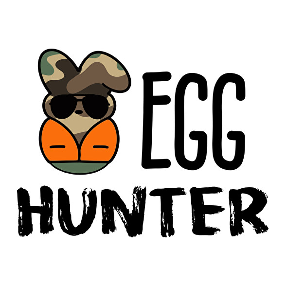 Egg hunter-Férfi V-nyakú póló