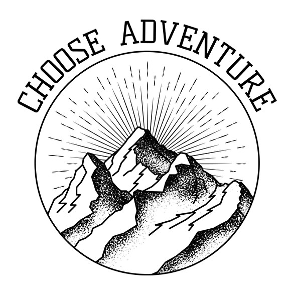 Choose adventure-Férfi V-nyakú póló