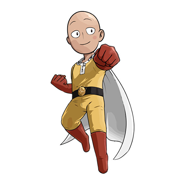 Saitama One  Punch Man-Férfi V-nyakú póló