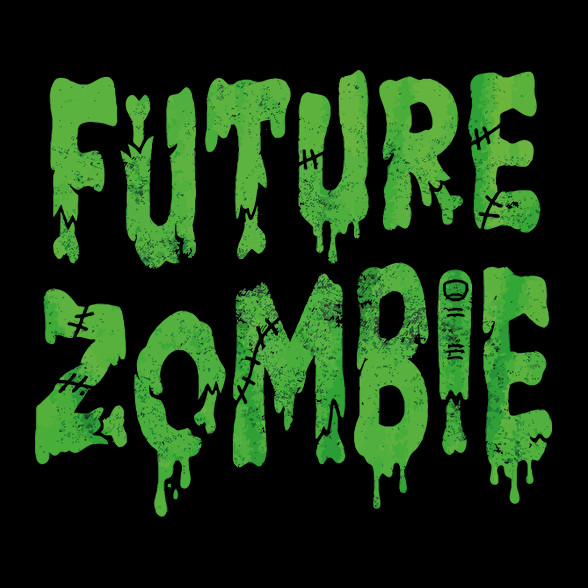 Future Zombie-Férfi V-nyakú póló