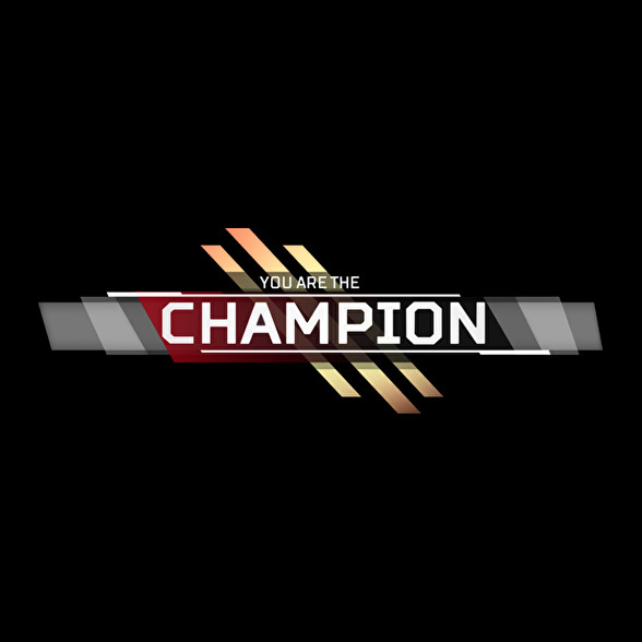 You are the Champion - Apex Legends-Férfi V-nyakú póló