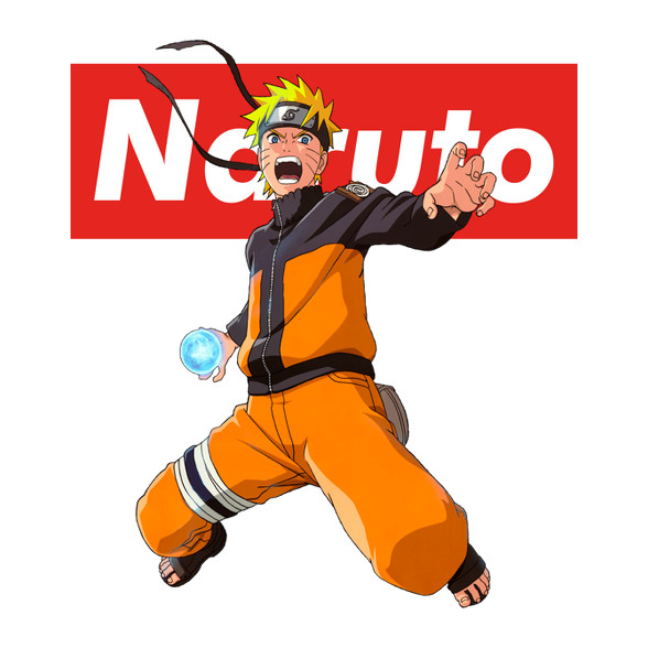 Naruto Uzumaki Rasengan-Férfi V-nyakú póló