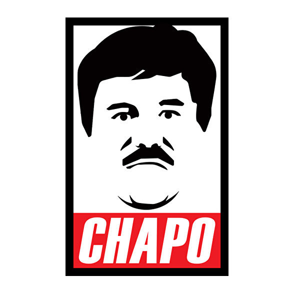 El Chapo-Férfi V-nyakú póló