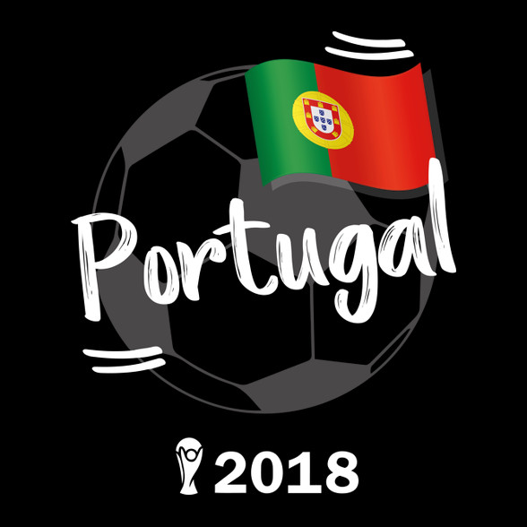 Portugália-Férfi V-nyakú póló