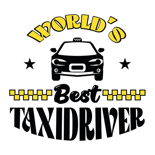 World's best taxidriver-Férfi V-nyakú póló