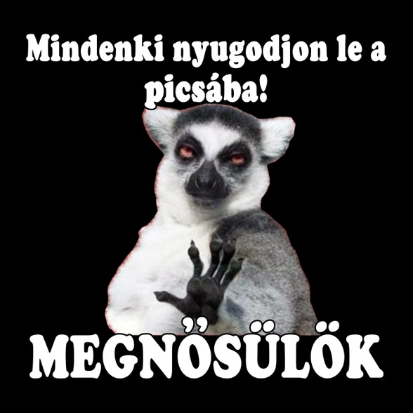 Megnősülök!-Férfi V-nyakú póló