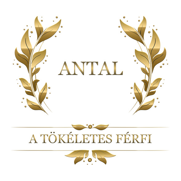 Antal-Férfi V-nyakú póló