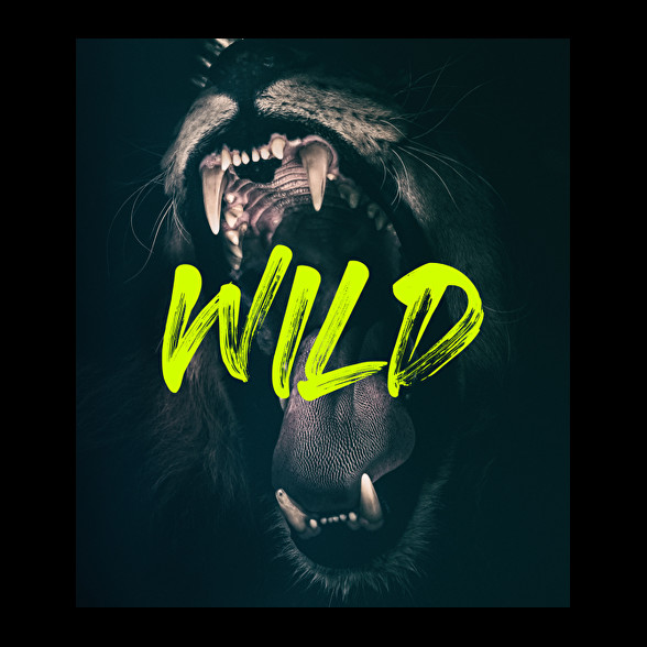 Wild-Férfi V-nyakú póló