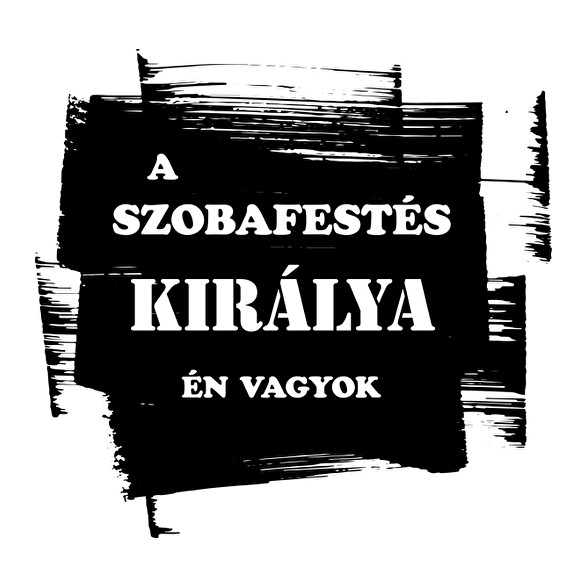 A szobafestés királya én vagyok-Férfi V-nyakú póló