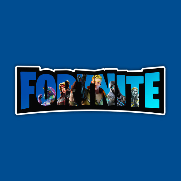 Fortnite4-Férfi V-nyakú póló