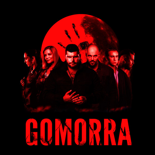 gomorra-red-Női pulóver