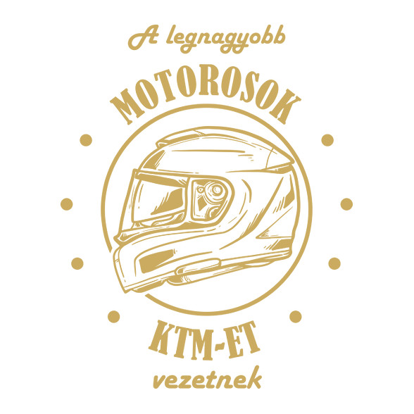 A legnagyobb motorosok - KTM-et-Női pulóver