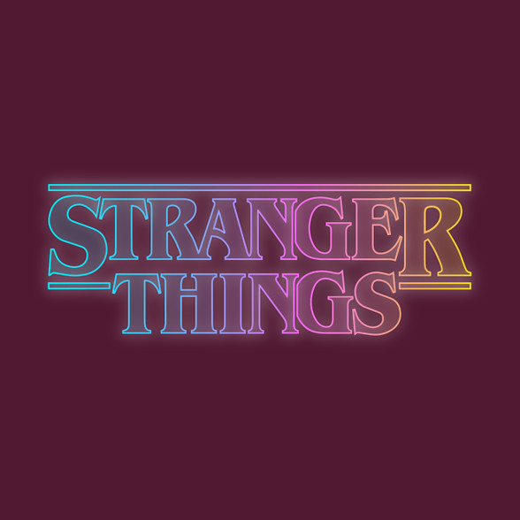 Stranger Things szivárvány-Női pulóver